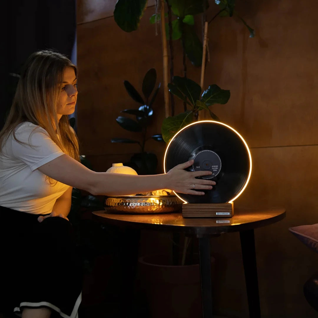 Vinyl Record Lamp