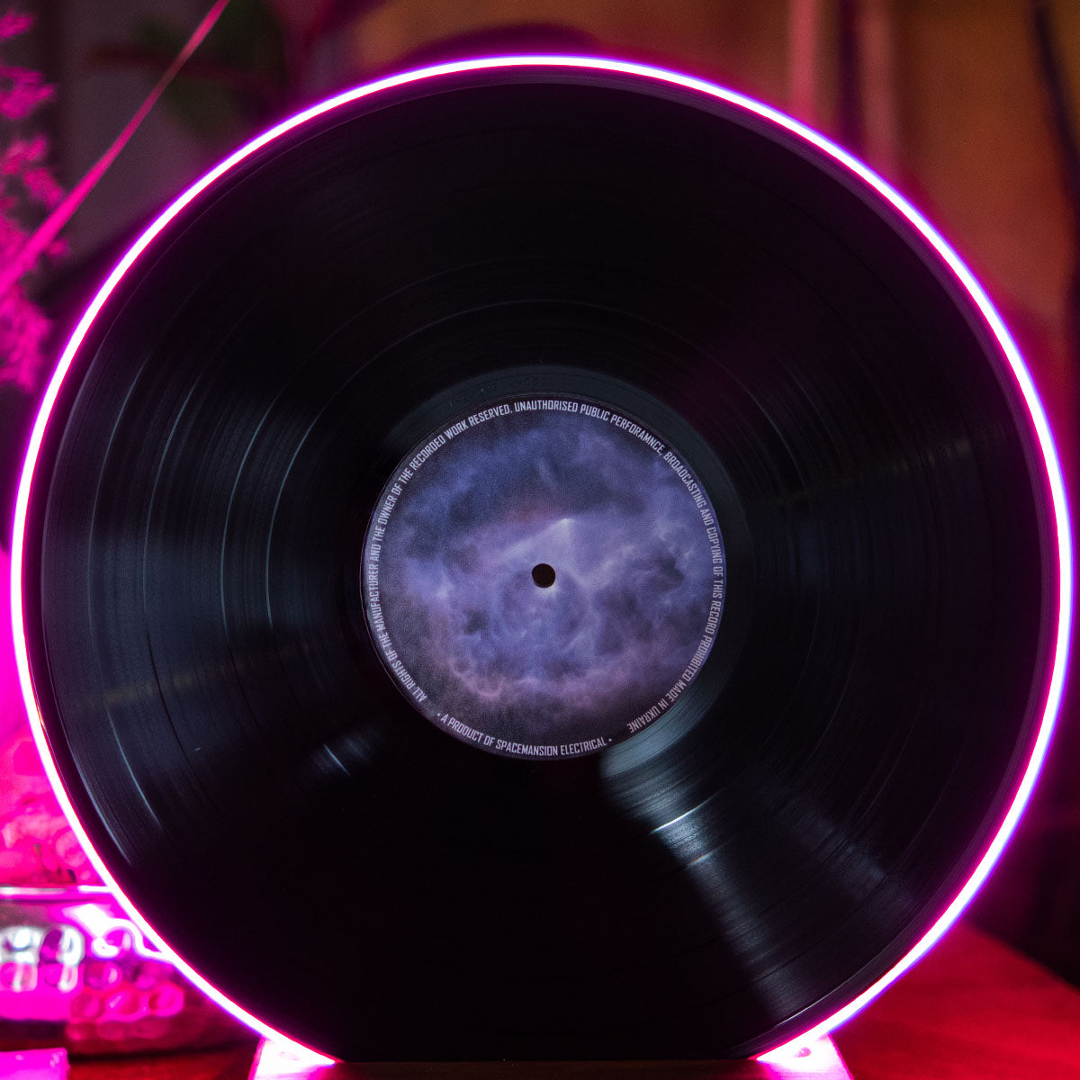 Vinyl Record Lamp - Space collection