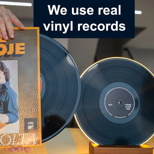Custom Record Lamp