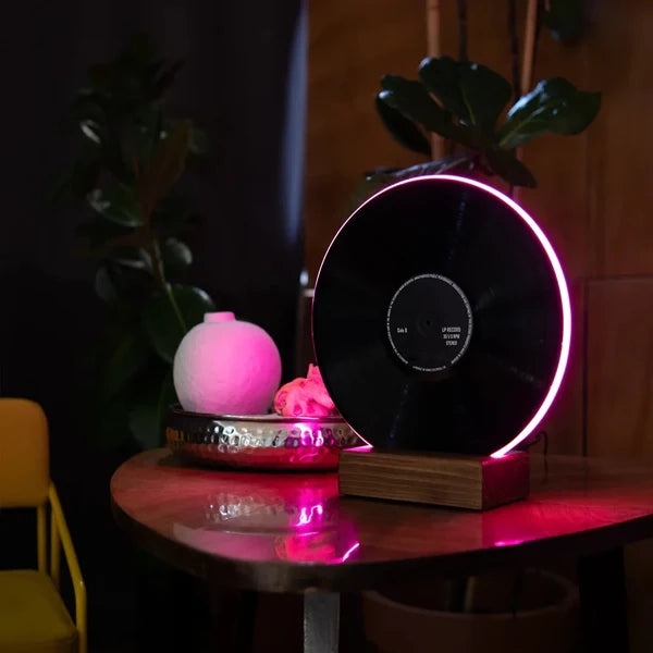Custom Record Lamp