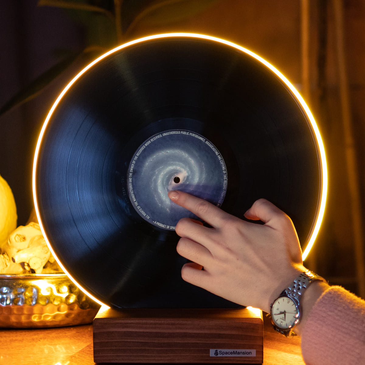 Vinyl Record Lamp - Space collection