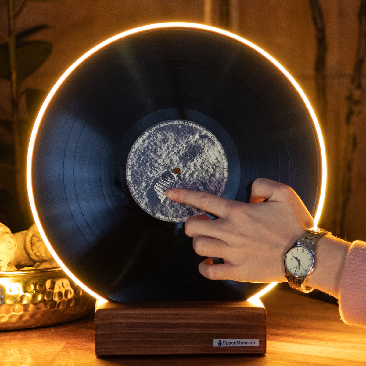 Vinyl Record Lamp - Space collection