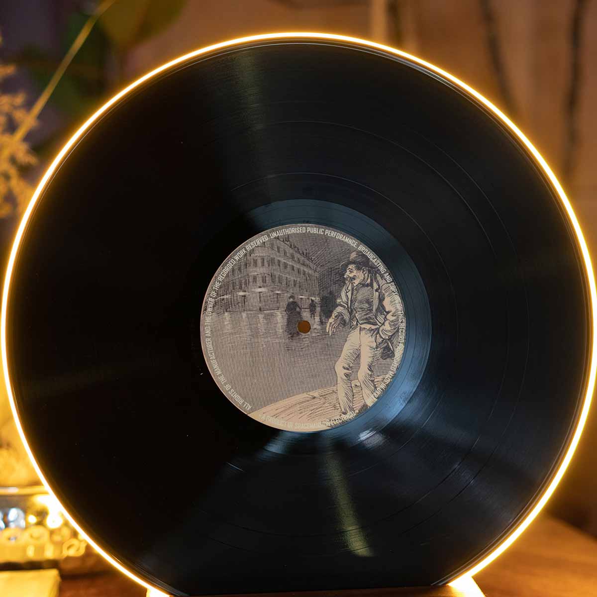 Vinyl Record Lamp - Art collection