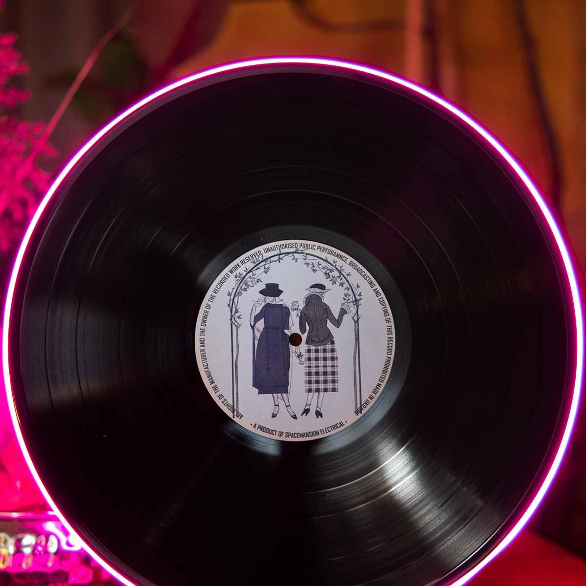 Vinyl Record Lamp - Art collection