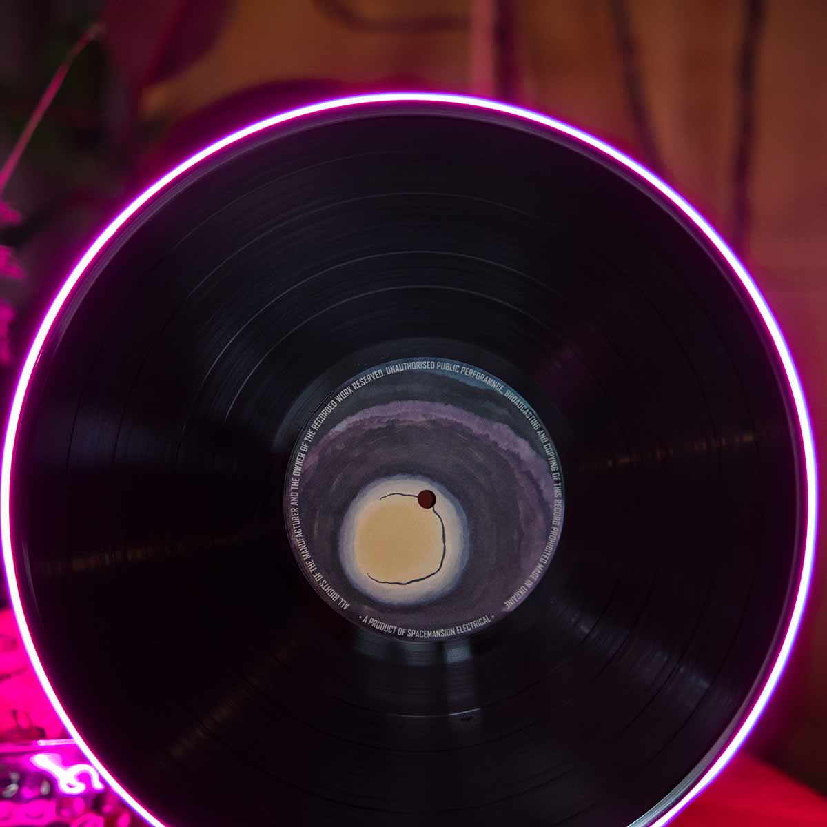 Vinyl Record Lamp - Art collection