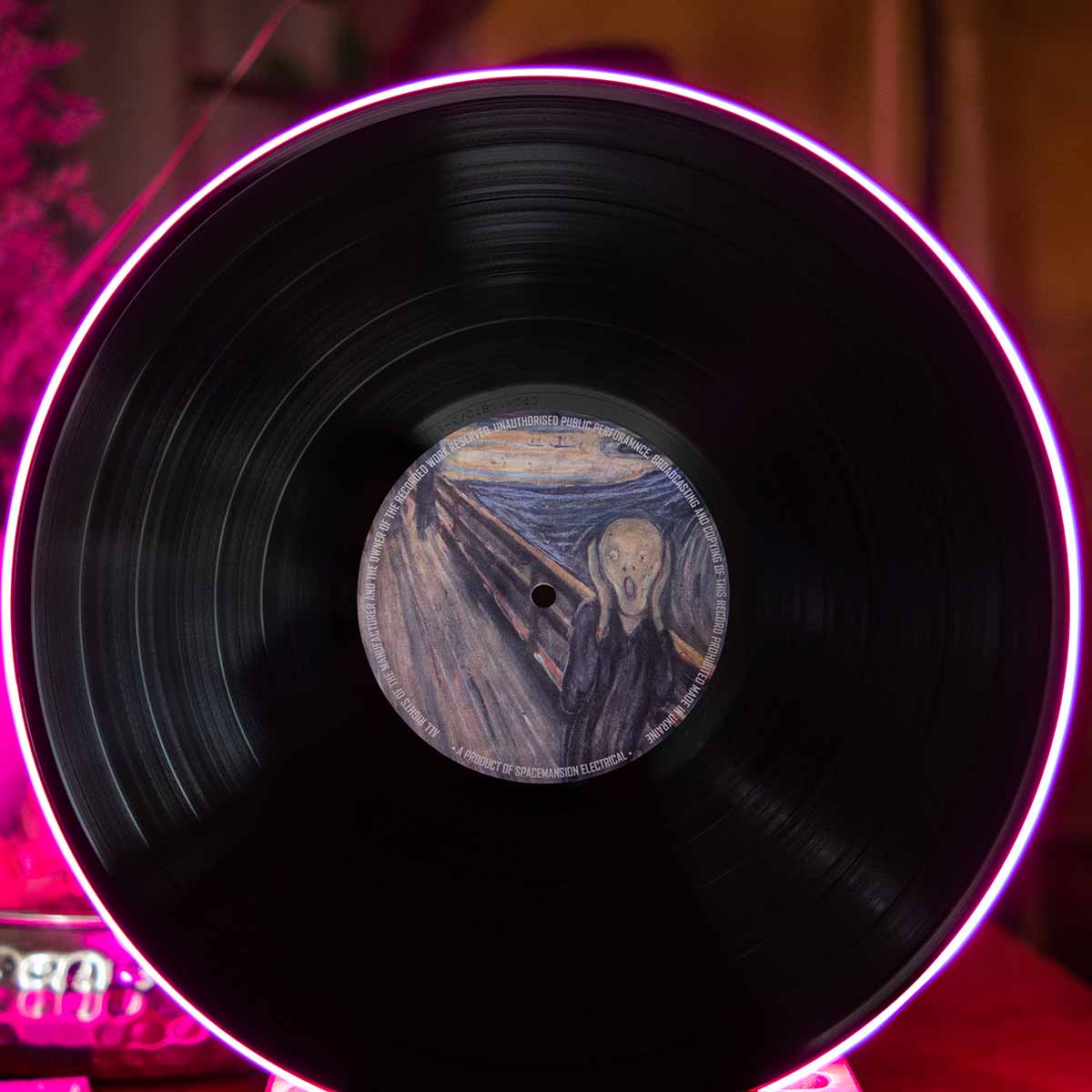 Vinyl Record Lamp - Art collection