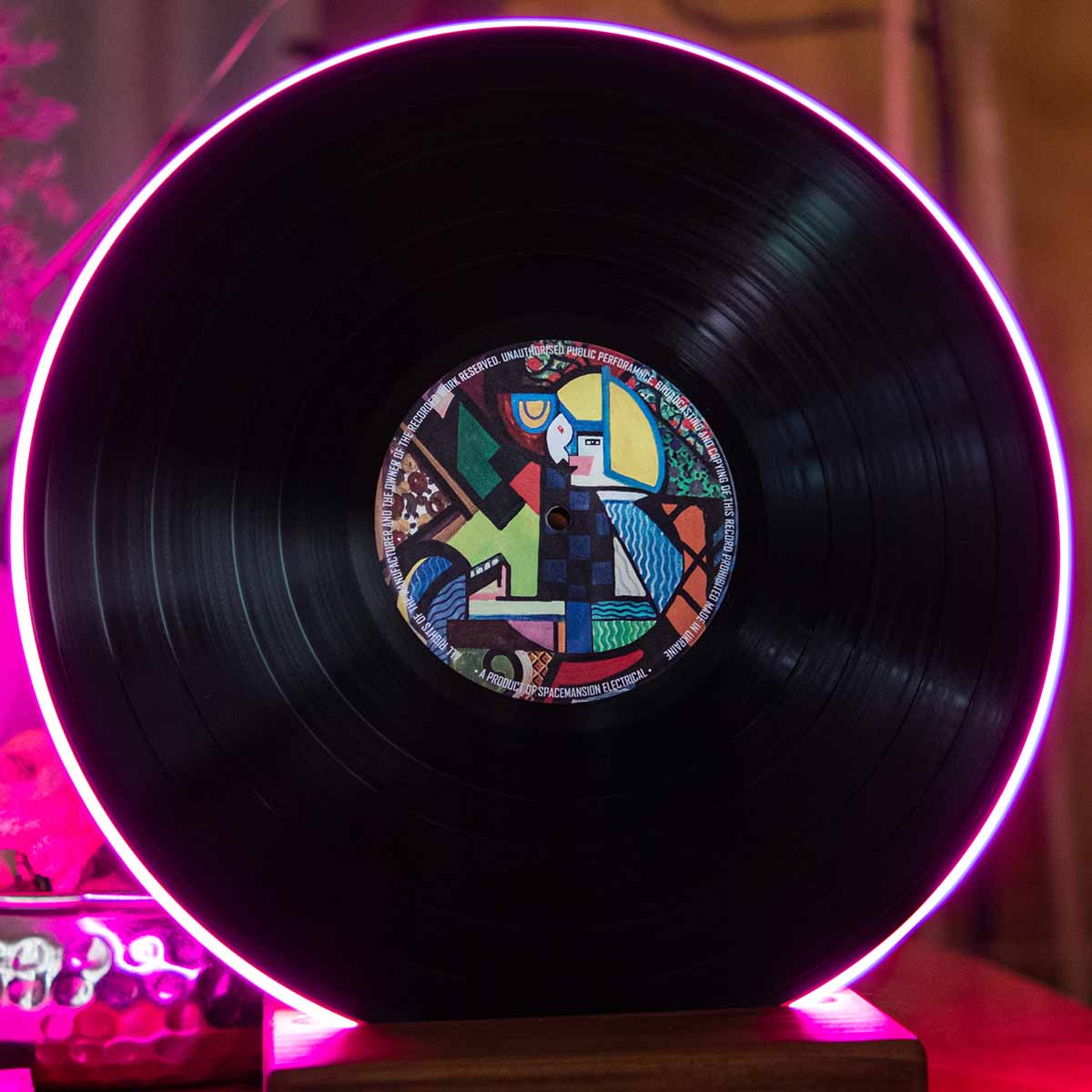 Vinyl Record Lamp - Art collection