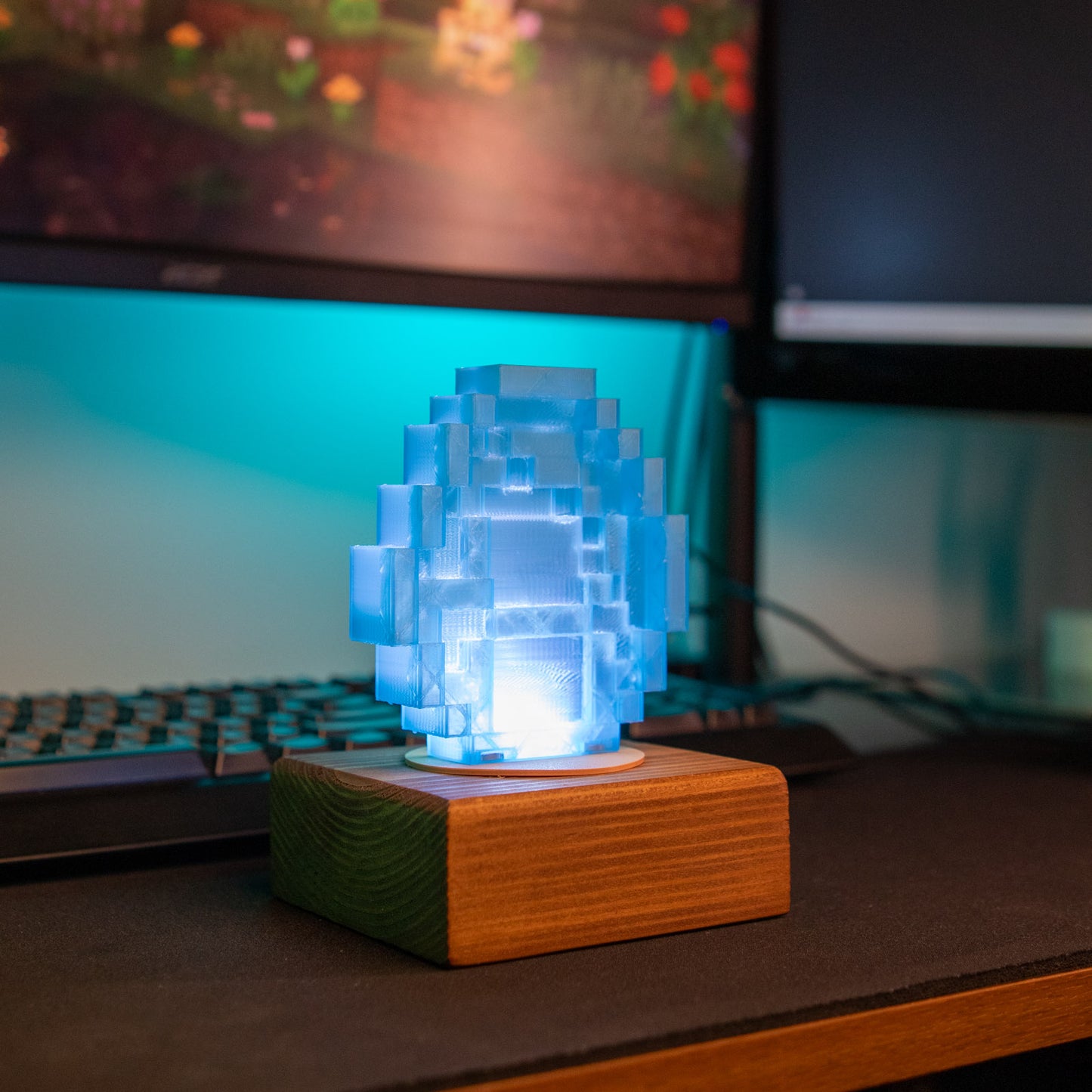 Diamond lamp