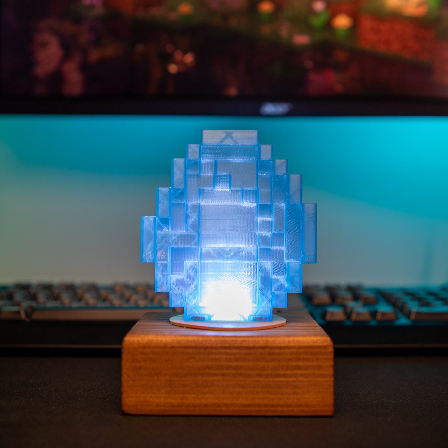 Diamond lamp