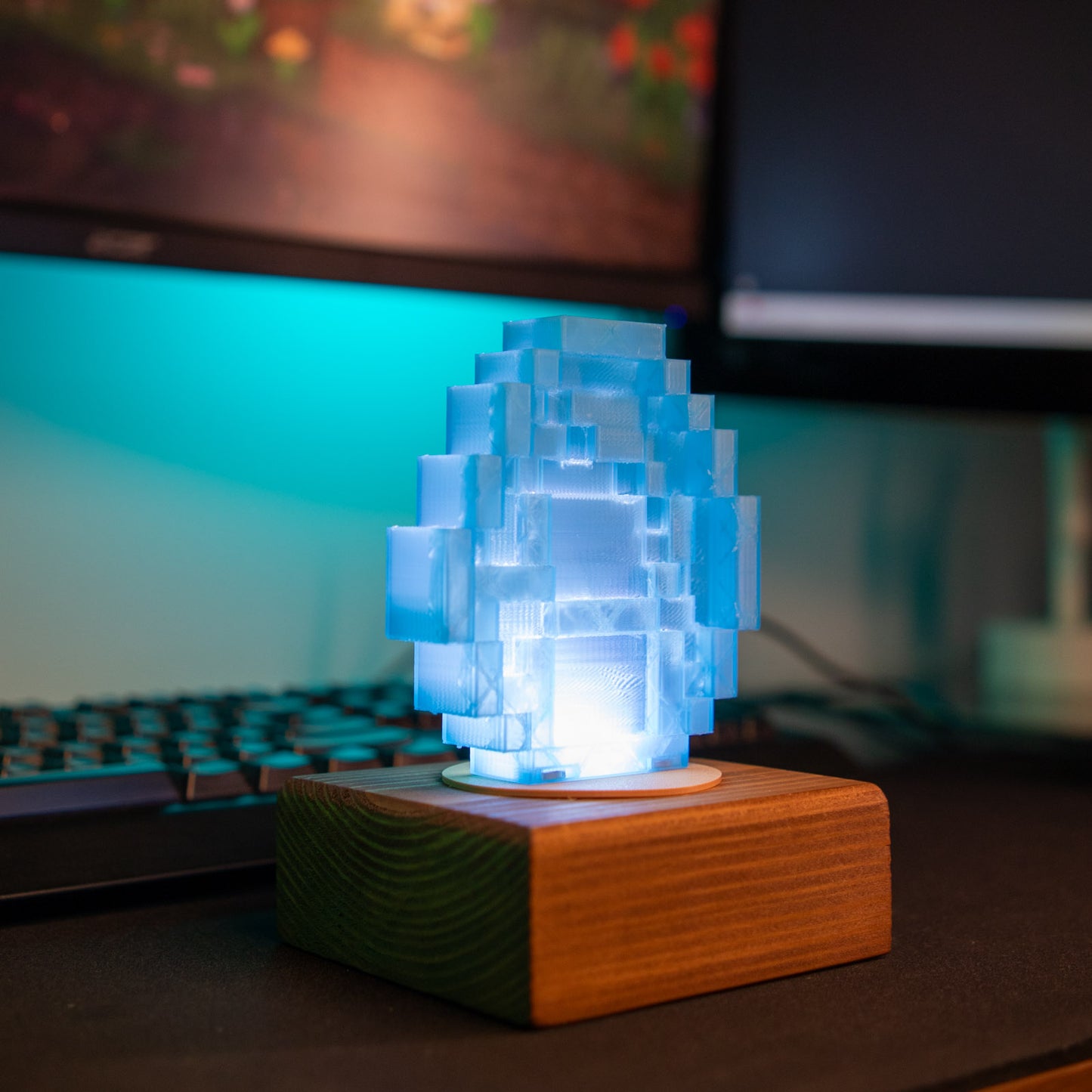 Diamond lamp