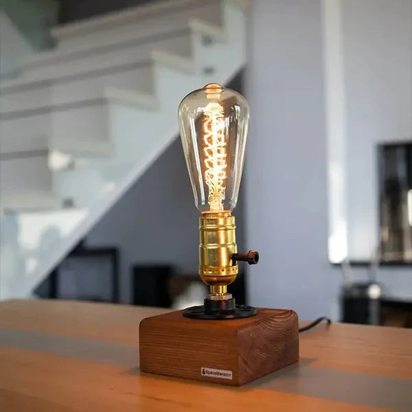 Wood Lamp