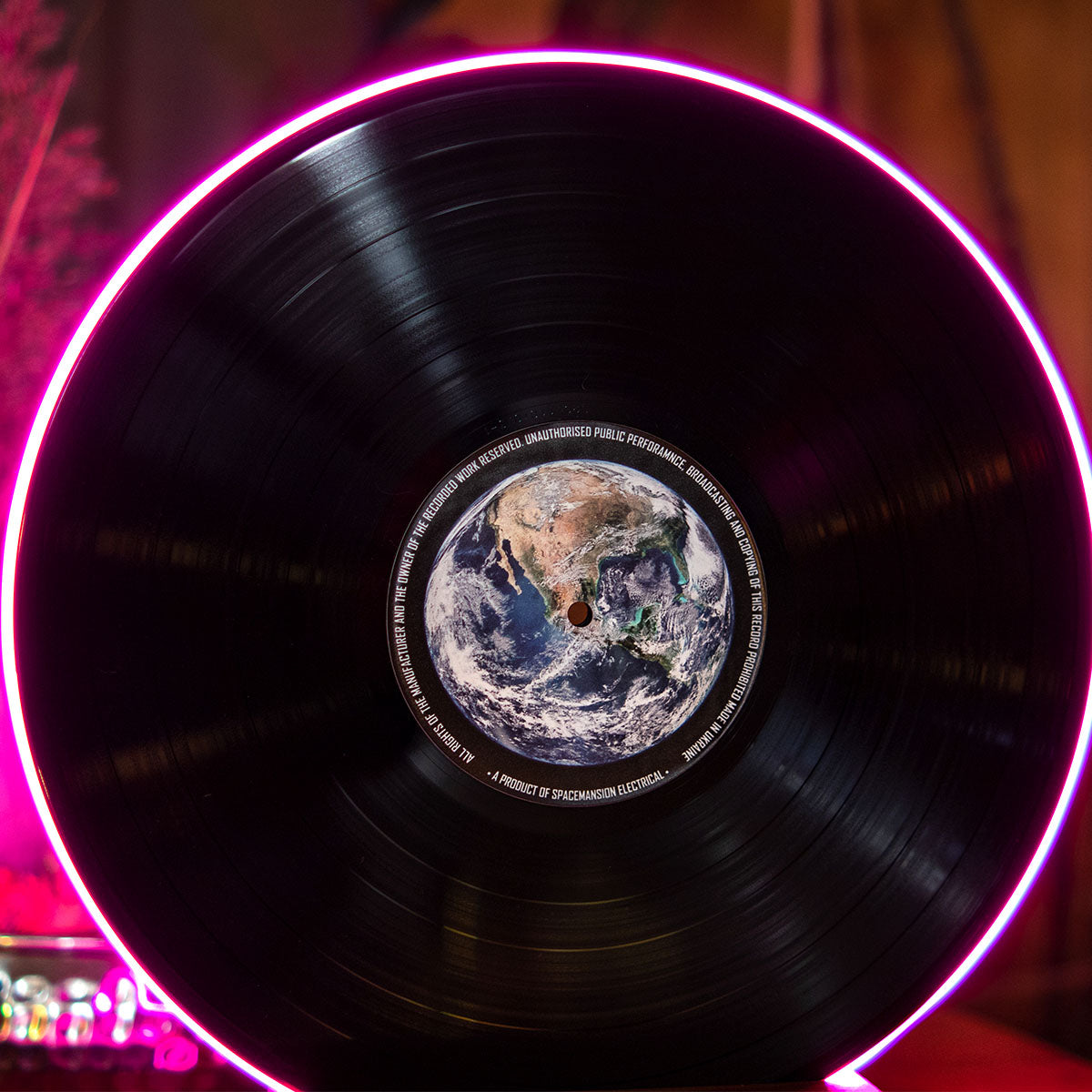 Vinyl Record Lamp - Space collection