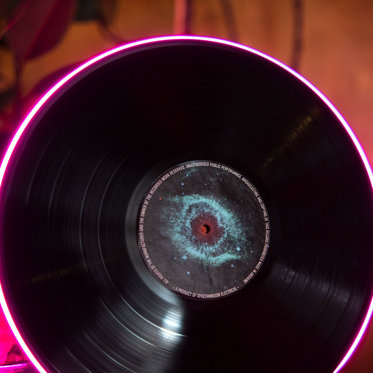 Vinyl Record Lamp - Space collection
