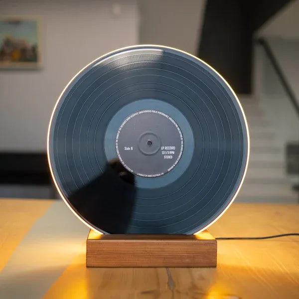 Custom Record Lamp