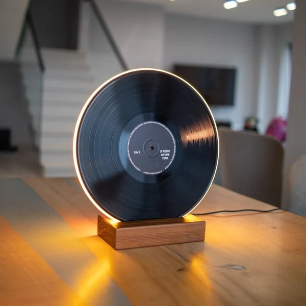 Custom Record Lamp