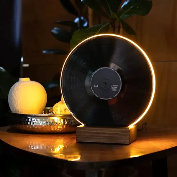 Custom Record Lamp